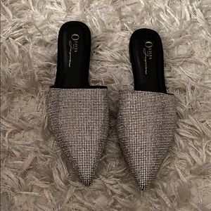 Diamante loafers